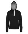 JH100 Chunky hoodie Jet Black colour image